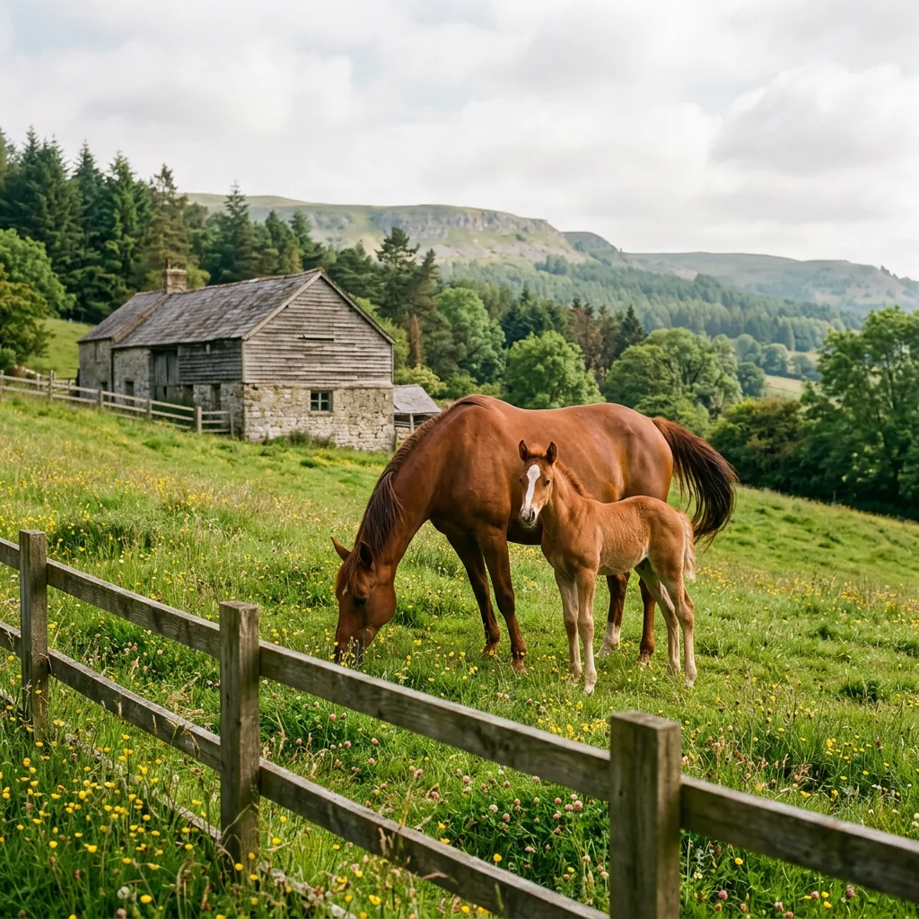 Élevage de chevaux, Écuries du Magay, Herbeys