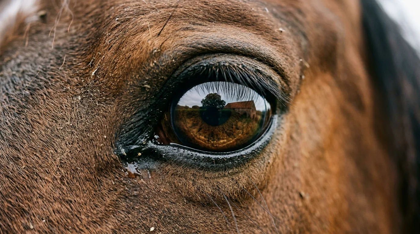 Un regard de cheval, Écuries du Magay, Herbeys